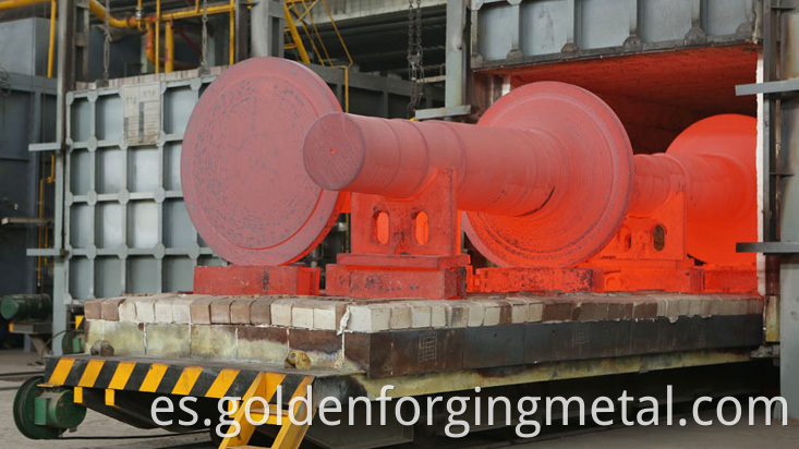 Forging S335G2G3/SS316 Eje de hélice para turbina